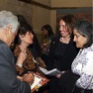 Alex and Magda Shalaby, Dr. Nadja Tomoum and Hend Nadim, one of the exhibition's gold sponsors
